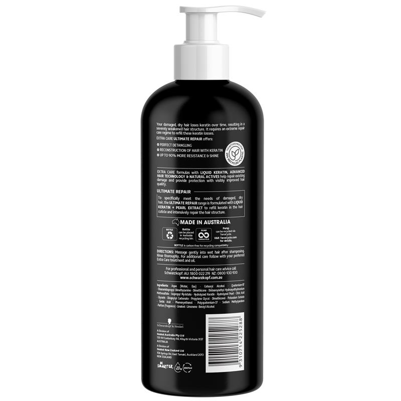 Schwarzkopf Extra Care Ultimate Repair Conditioner 950ml - Image 2