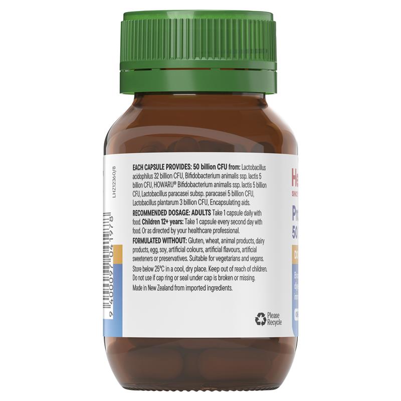 Healtheries Probiotic 50 Billion 30 Capsules - Image 2