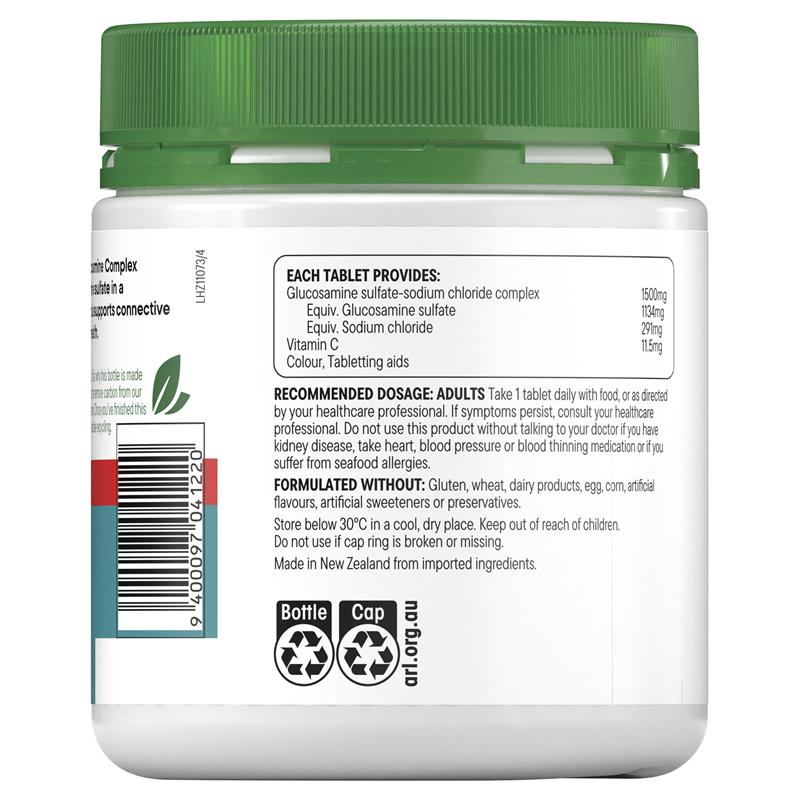 Healtheries Jointex Glucosamine Complex 1500mg 200 Tablets - Image 2