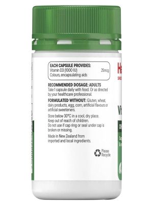 Healtheries Vit D 1000 IU 60 Capsules