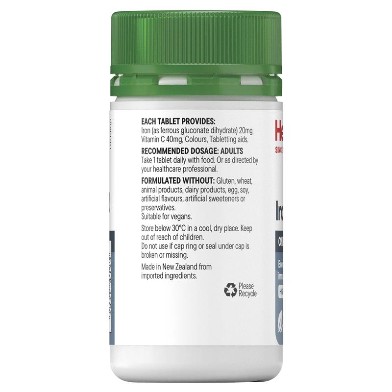 Healtheries Iron & Vit C 30 Tablets - Image 2