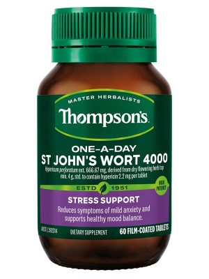 Thompson’s One-A-Day St John’s Wort 4,000 60 Tablets