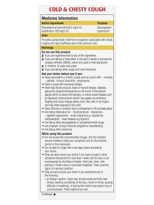 Robitussin Cold & Chesty Cough 200ml