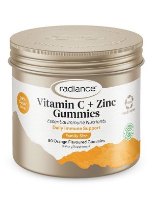 Radiance Adult Gummies Vitamin C & Zinc 90 Gummies