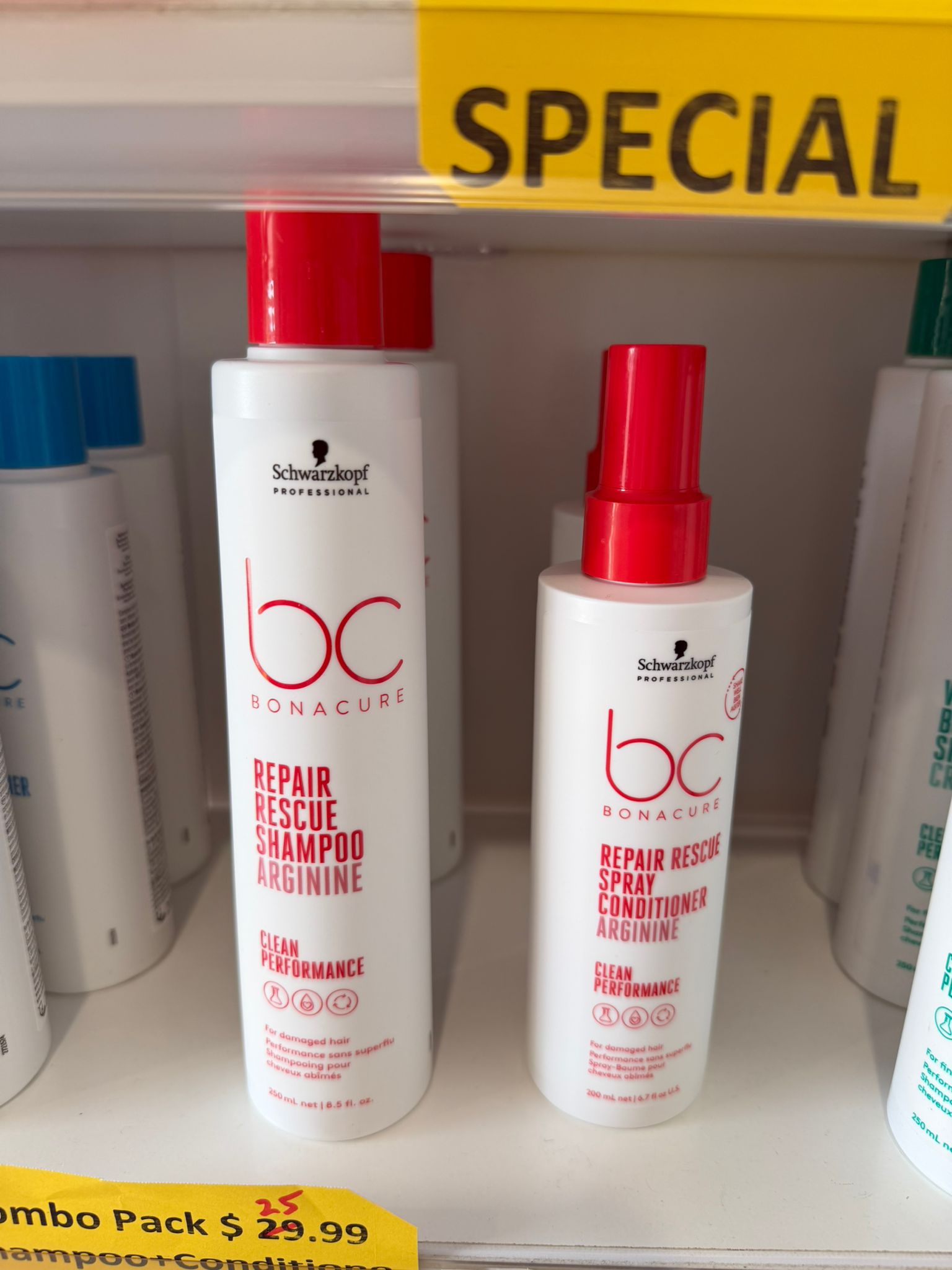Bonacure Clean Performance pH 4.5 Color Freeze Shampoo & Conditioner Combo - Image 5
