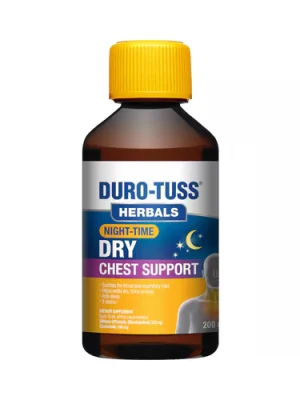 Duro-Tuss Herbals Dry Chest Support – Night-Time
