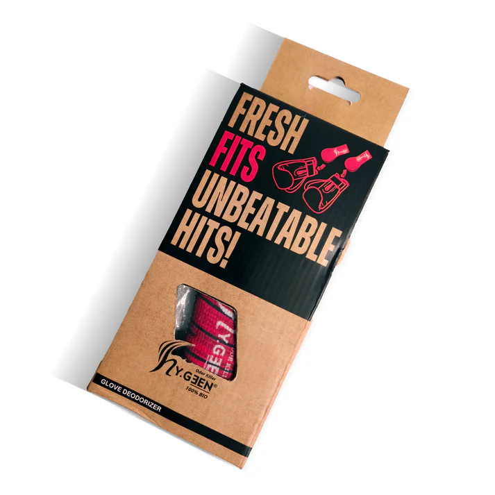 Activated Charcoal SPORTS GLOVES Deodorizer Pouches (Red) - Image 3