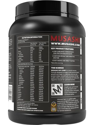 Musashi 100% Whey Vanilla 900g