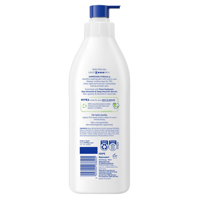 Nivea Body Lotion Express Hydration 400ml - Image 2
