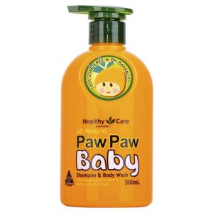 Healthy Care All Natural Paw Paw Baby Shampoo & Body Wash 500ml