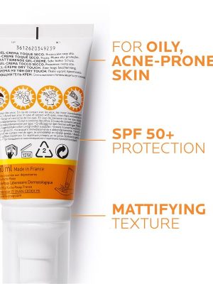 La Roche Posay Anthelios XL Dry Touch Gel Cream SPF 50+ Sunscreen 50ml